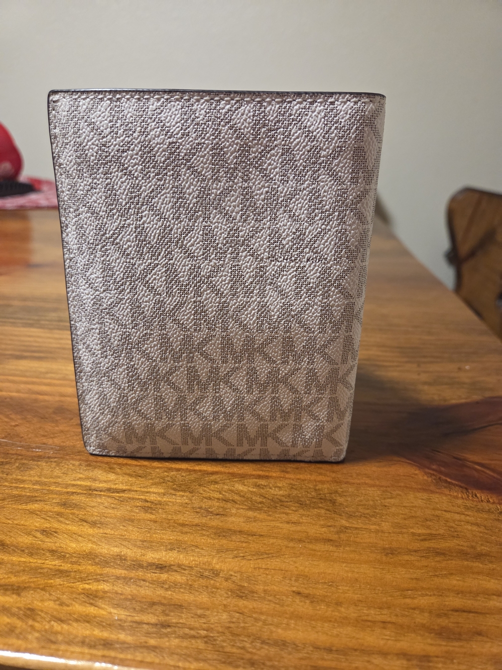 Michael Kors Beige Monogram Passport Holder - Picture 2 of 4